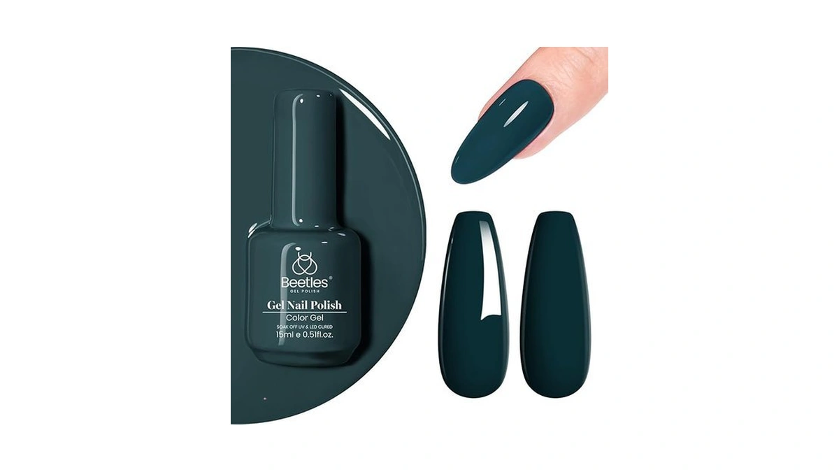 Beetles Dark Teal Gel Nail Polish Gel Polish 15ml Aegean
