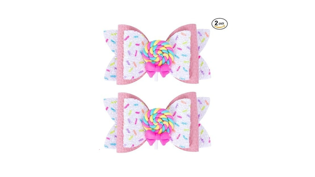 Beleki Glitter Hair Bows