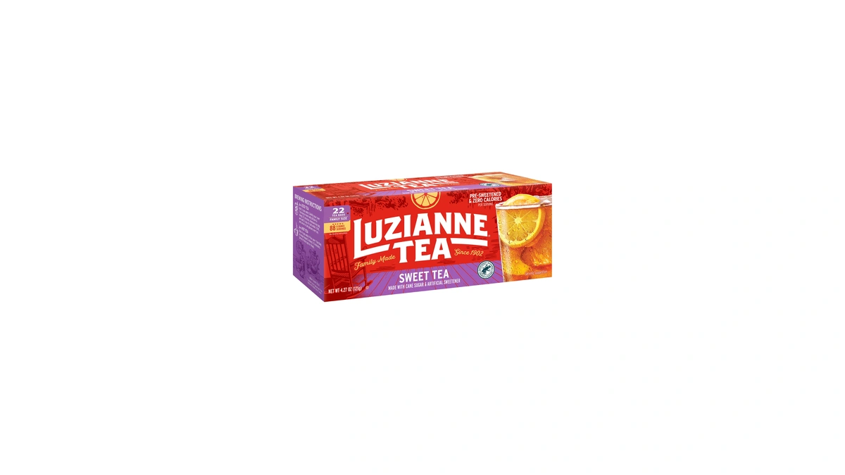 Luzianne Sweet Iced Tea Bags, Family Size, 22ct Box (pack