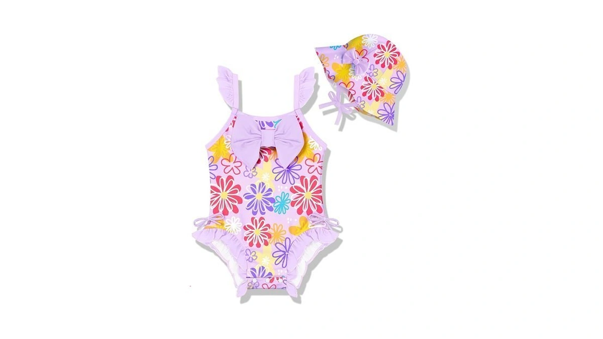 Niknio Toddler Swimsuit Girl Baby Girl Bathing Suit One Piece