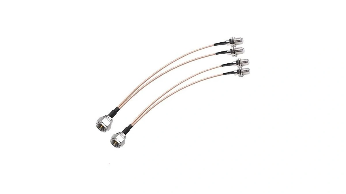 Rg316 F Type Splitter Coax Cable, 8inch (20cm) F Type