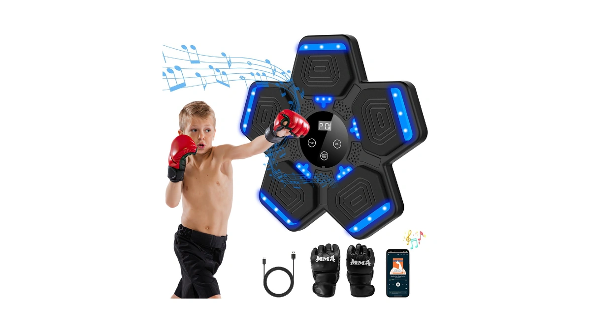 Lolbox 2025 Music Boxing Machine For Adults And Kids, Smart