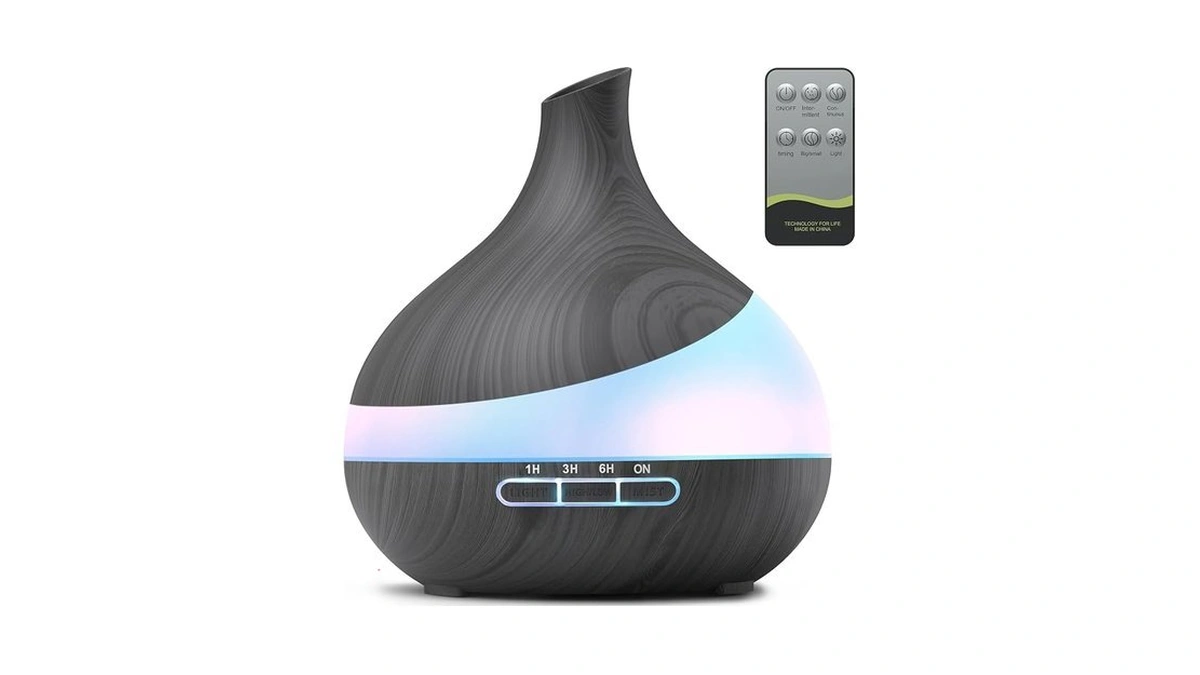 Hjthjt Essential Oil Diffuser: 500ml Aromatherapy Diffuser With Remote Control