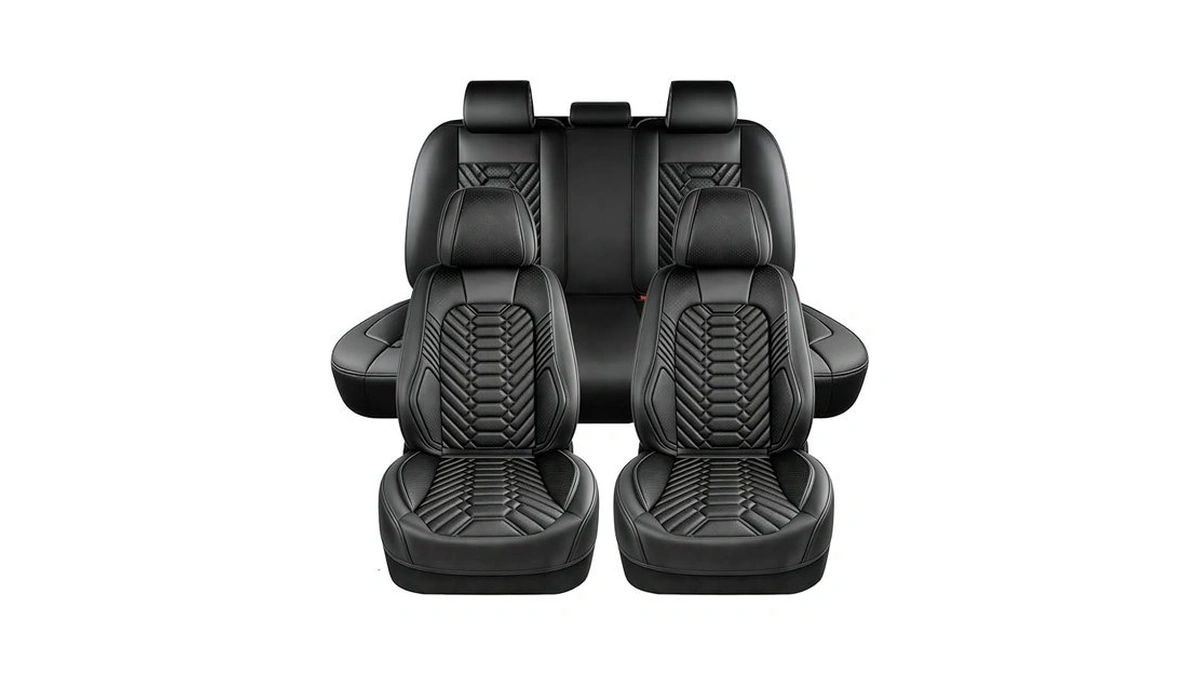 Foneso Car Seat Covers For Truck Chevy Chevrolet, Nappa Leather