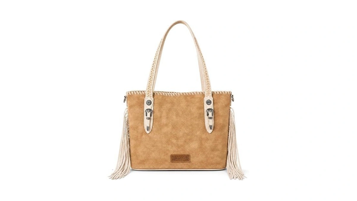 Wrangler Western Fringe Tote Bag For Women Vintage Cowgirl Shoulder