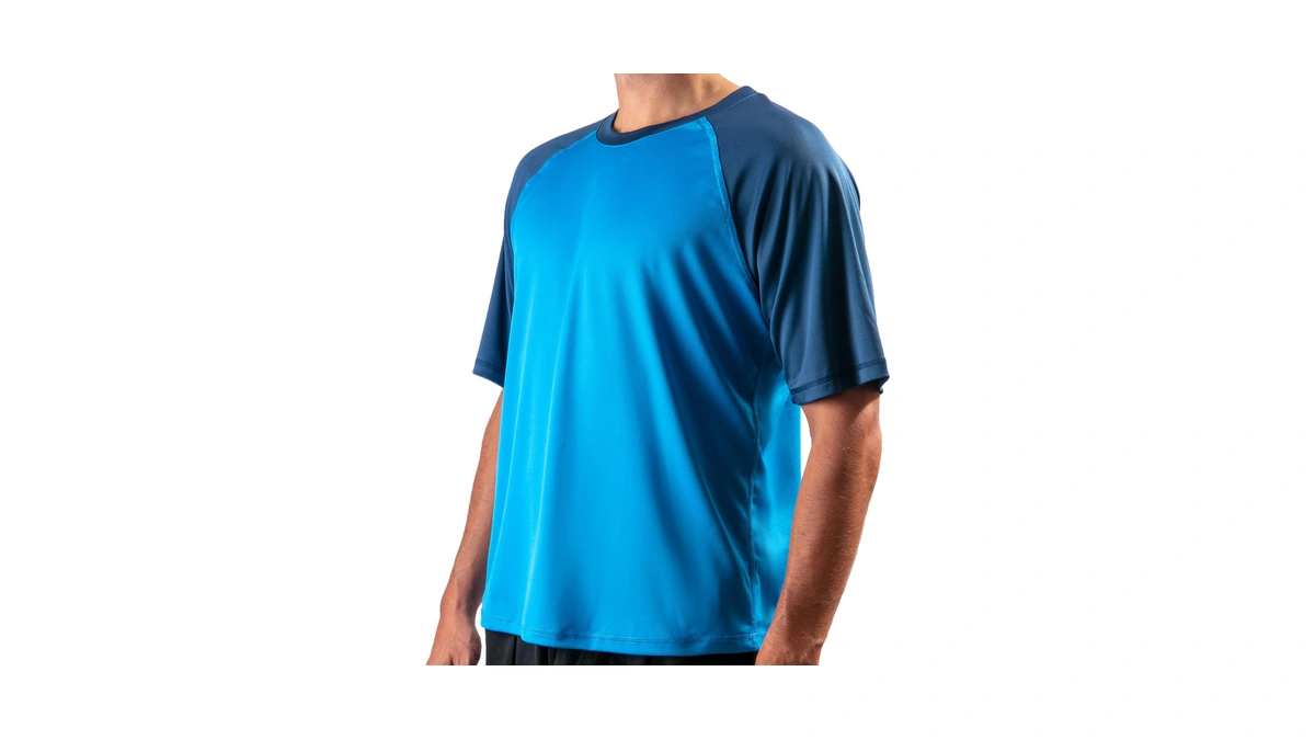 Kanu Surf Menโs Swim Shirt With Short Sleeves โ Upf