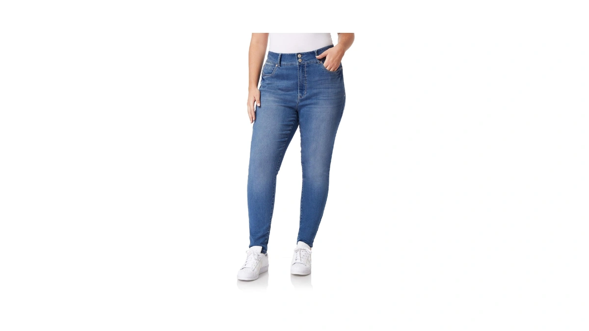 Wallflower Women's Ultra Skinny Mid-rise Insta Soft Juniors Jeans (standard