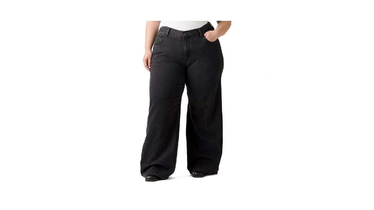 Levi's Women's Cinch Baggy, (new) Capturing Moments (no Stretch), 39