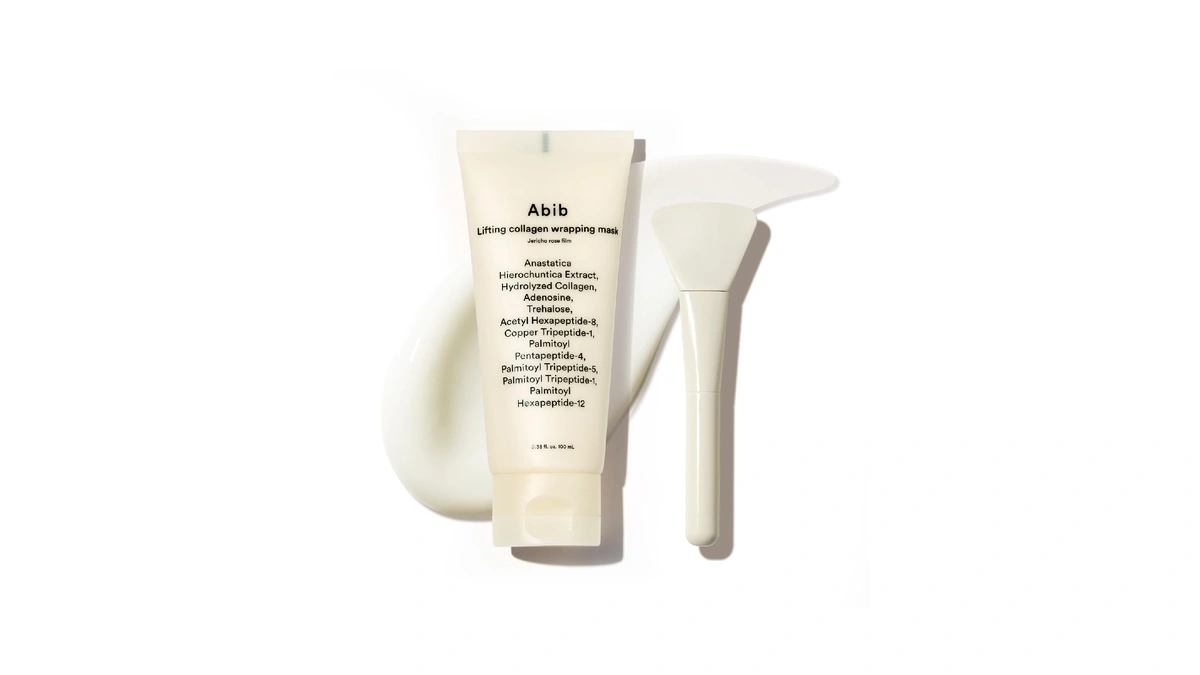 Abib Collagen Overnight Wrapping Mask Jericho Rose, Peel Off Face