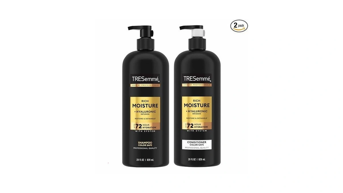 TresemmΓ© Rich Moisture Shampoo And Conditioner 2 Count Rich Moisture