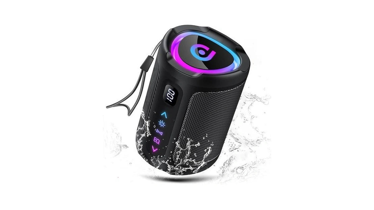 Aowoka Bluetooth Speaker, 2026 Portable Wireless Speakers With Led Light,