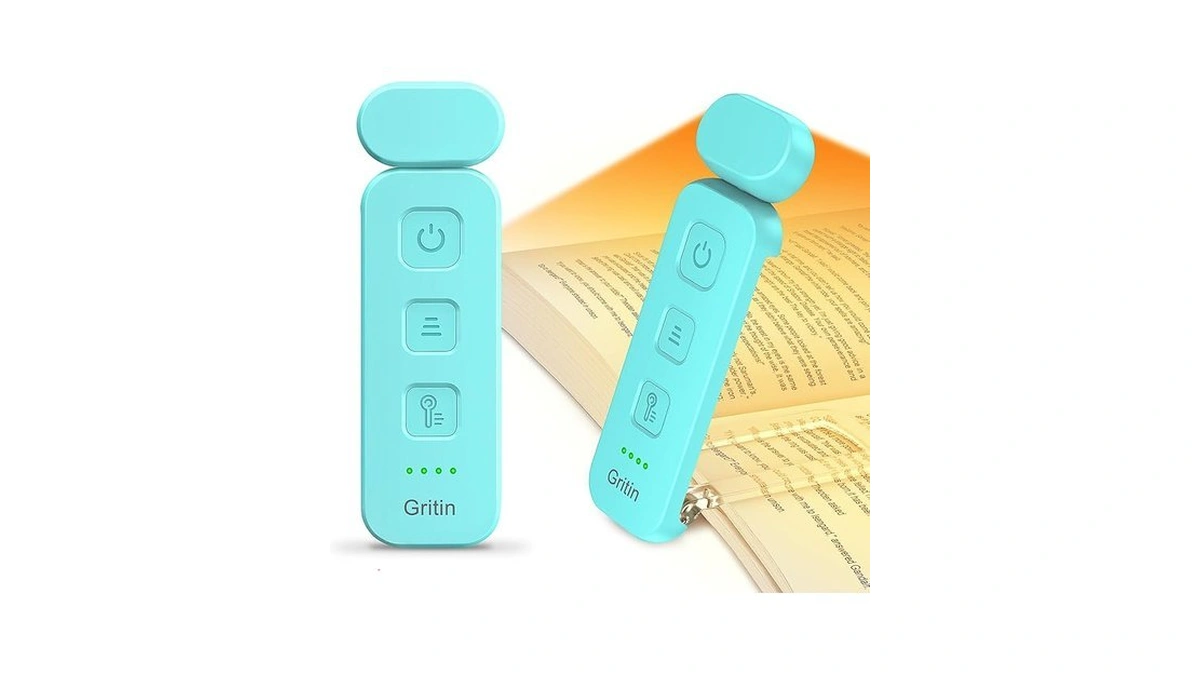 Gritin Reading Light, Rechargeable Book Light For Reading In Bed