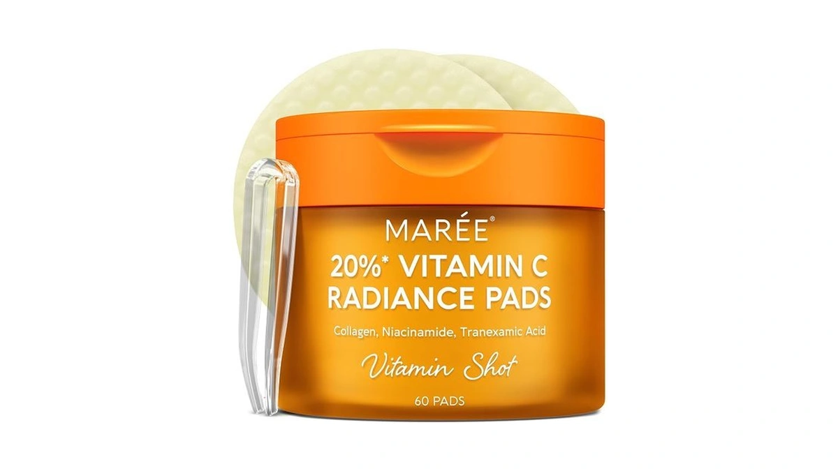 Maree Vitamin C Toner Pads For Face – Brightening Facial