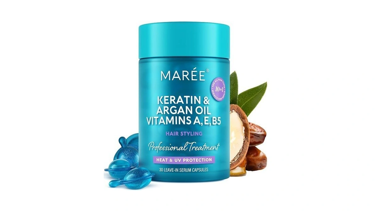 Maree Hair Serum For Frizzy Dry Hair – Styling Capsules