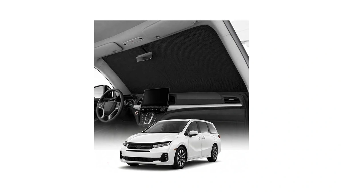 Reevaa 2026 3rd Pro Windshield Sunshade For 2018-2026 Honda Odyssey
