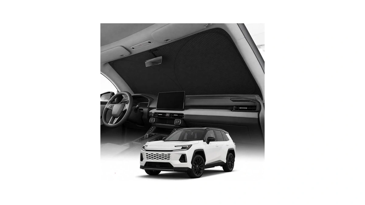 Reevaa 2026 3rd Pro Windshield Sunshade For 2019-2026 Toyota Rav4