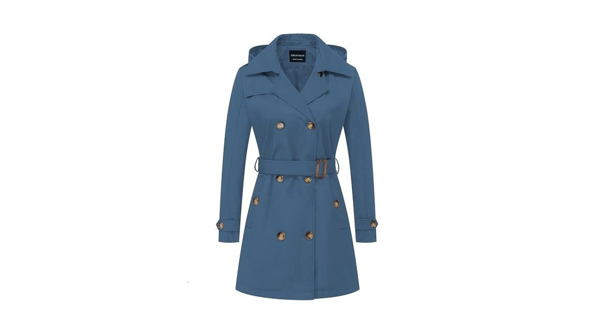 Creatmo Us Ladies Trench Coat Gabardinas Para Mujer Elegantes Women's