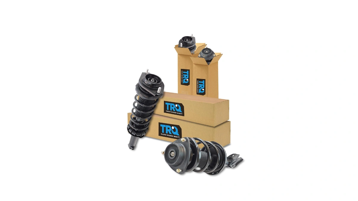 Trq Front And Rear Strut & Coil Spring Assembly Set