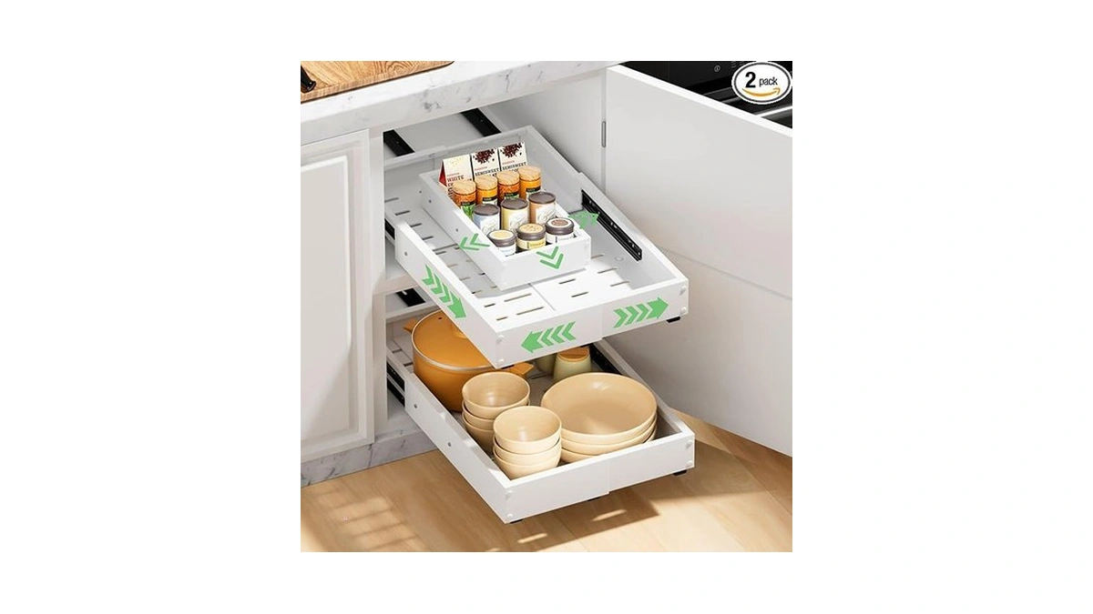 Bufor Pull Out Cabinet Organizers