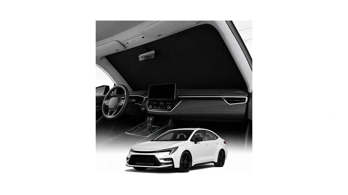Reevaa 2026 3rd Pro Windshield Sunshade For Compact Sedan/suv |