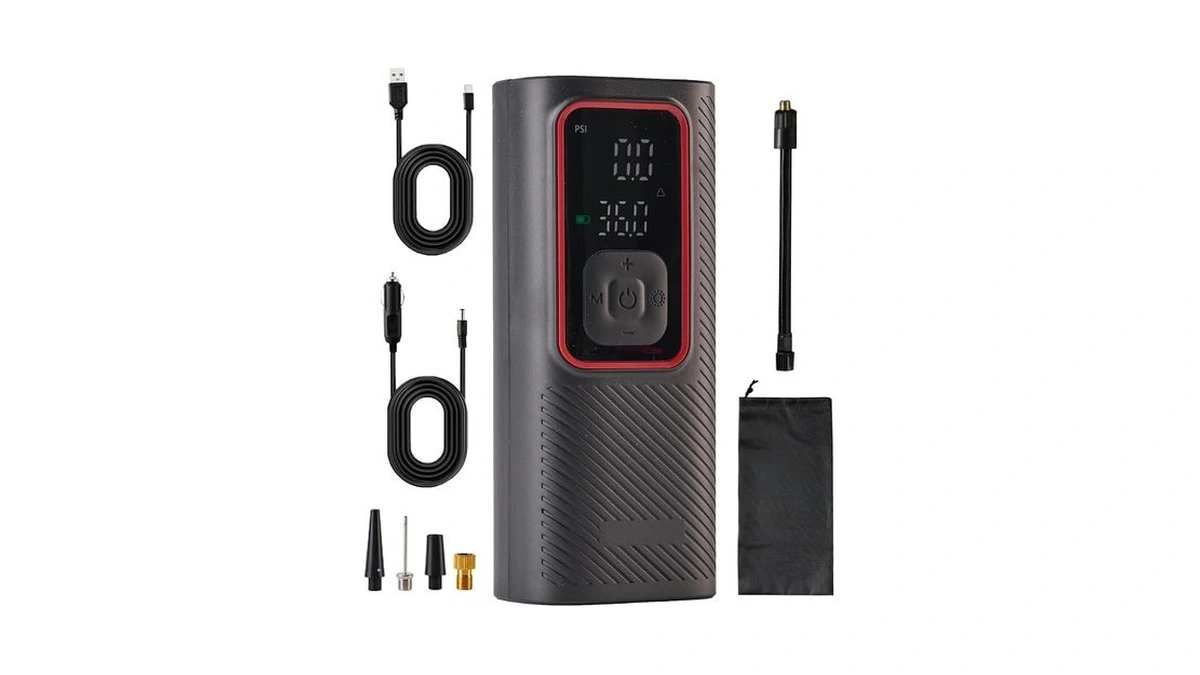 Zzt Air Compressor Tire Inflator Portable Air Pump For Car