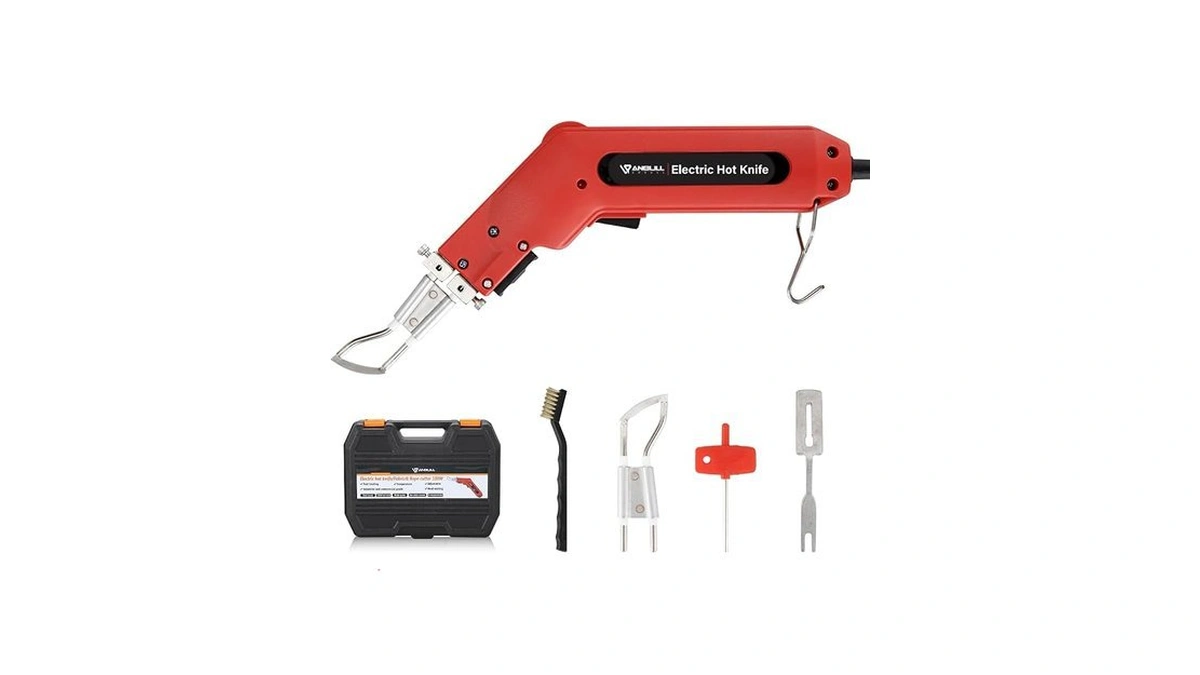 Anbull 100w Rope Cutter Fabric Cutter, Pro Electric Hot Knife