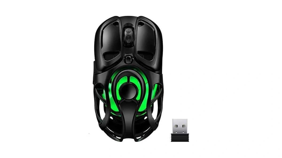 Ypbdan Wireless Gaming Mouse, Tri-mode 2.4g/usb-c/bluetooth 5.3 Rgb Wireless Mouse,