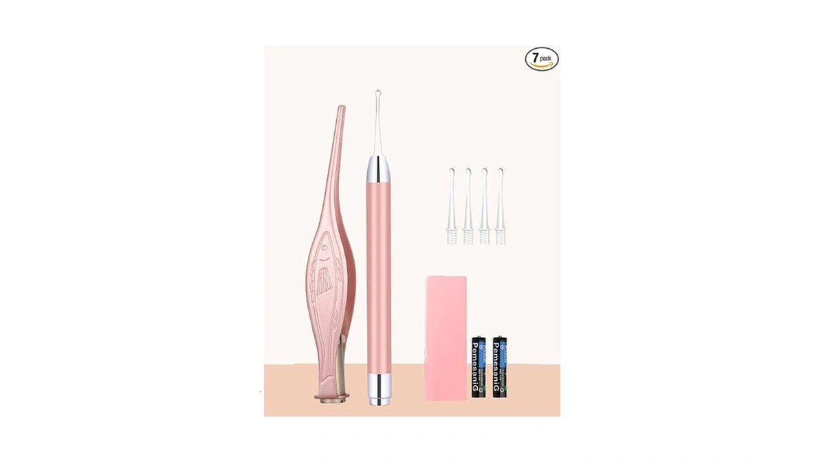7pcs Ear Wax Removal Tool With Light: Ear Cleaner Kit-ear