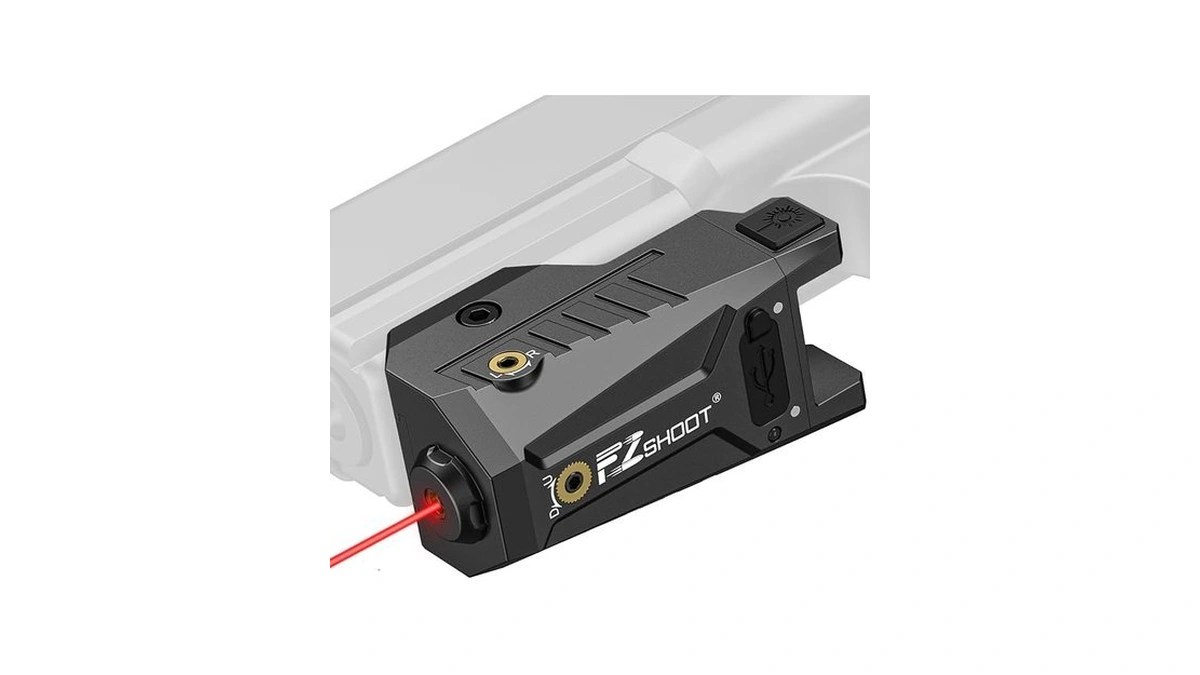 Ezshoot Compact Pistol Laser Sight, Red Laser Gun Sight With