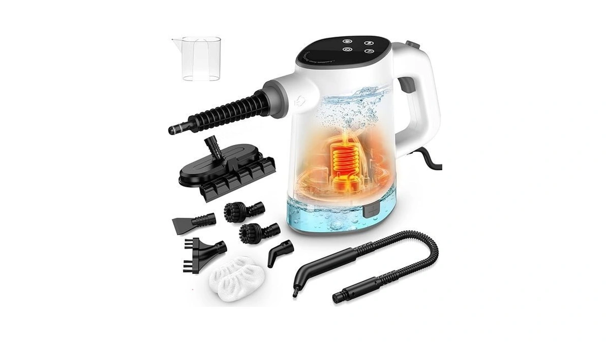 Handheld Steam Cleaner, Multi-surface Steam Cleaner With Safety Lock, Adjustable