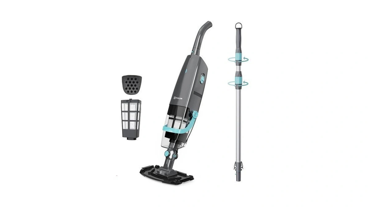 Cordless Handheld Pool Vacuum For Above & Inground Pools, With