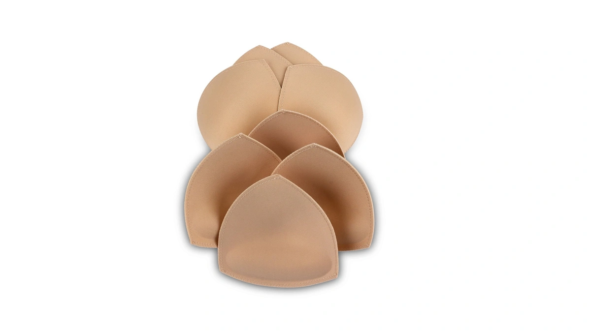 Sermicle Bra Pad Inserts 4 Pairs, Bra Pads Sewn Padded