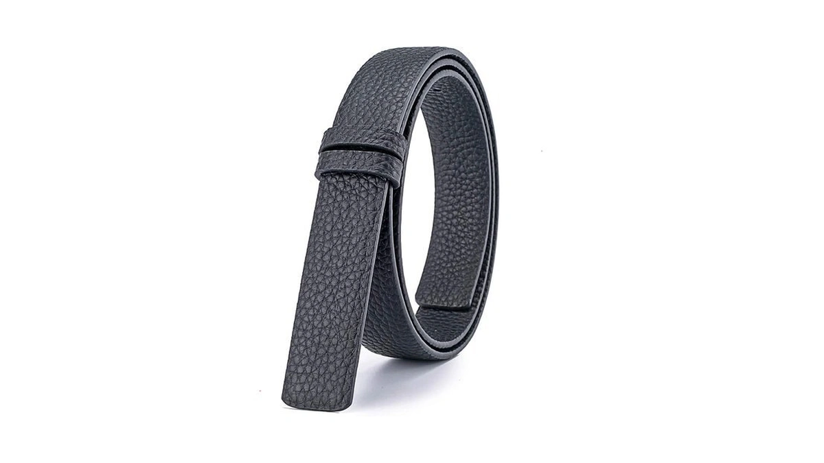 Vatee's Women's Reversible Real Leather Replacement Belt Strap Without Buckle