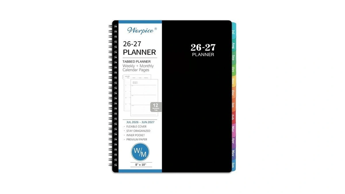 2026-2027 Planner - 8” × 10”, 2026-2027 Planner Weekly And