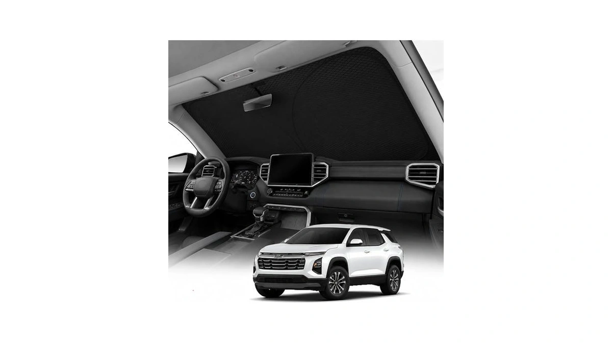 Reevaa 2026 3rd Pro Windshield Sunshade For 2018-2026 Chevrolet Equinox