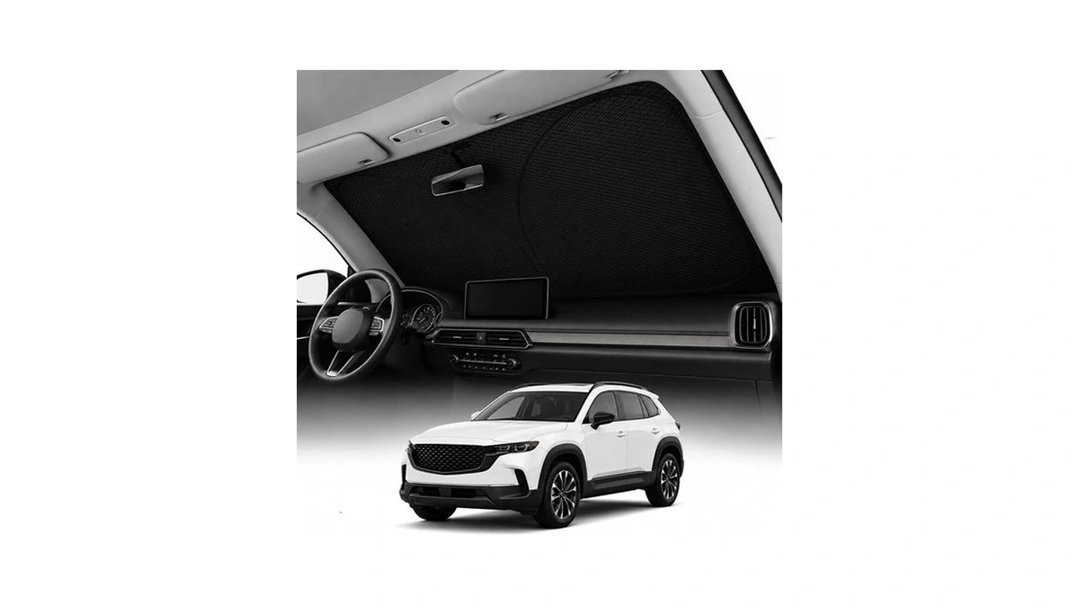Reevaa 2026 3rd Pro Windshield Sunshade For 2023-2026 Mazda Cx-50