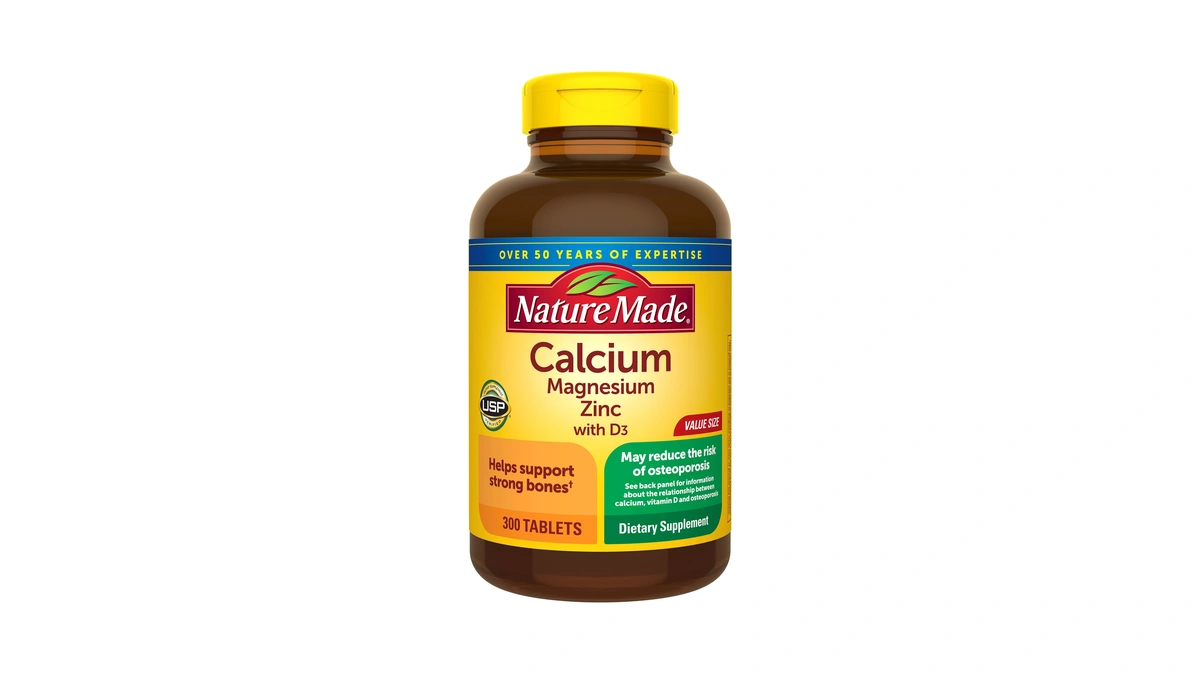 Nature Made Calcium Magnesium Zinc With Vitamin D3, Dietary Calcium
