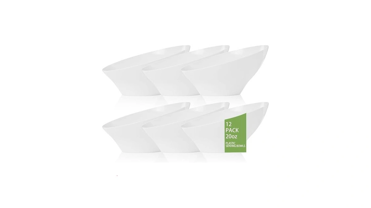 Ucla White Serving Bowls