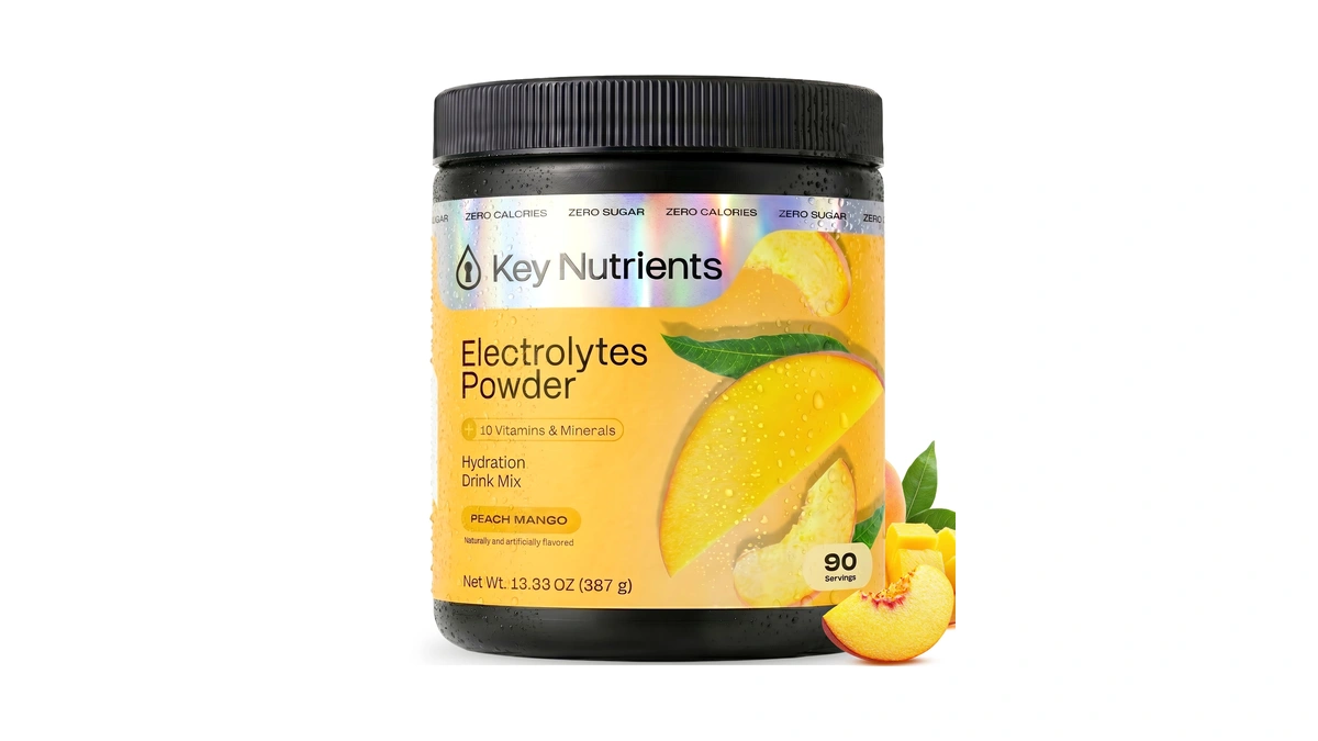 Key Nutrients Copper Multivitamin Electrolytes Powder No Sugar - Tropical