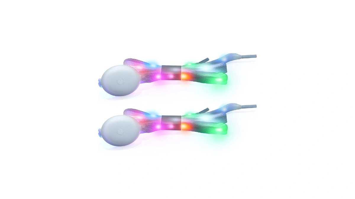 Syhood Led Light Up Shoe Laces Nylon Led Shoelaces With