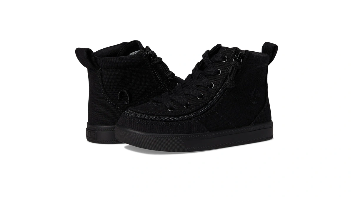 Billy Footwear Kids, Unisex, Billy Classic Lace High (toddler), Black