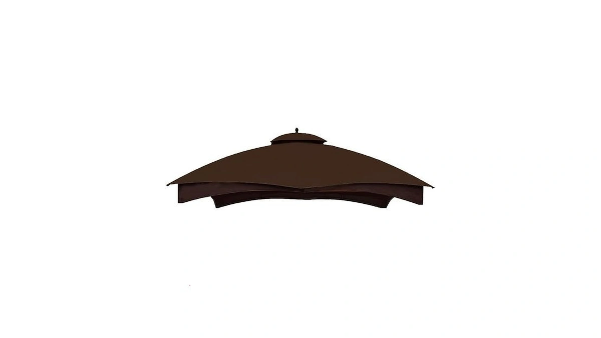 Hugline Outdoor Replacement Canopy Top Double Tier Gazebo Roof Cover