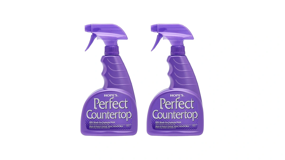 Hope's Perfect Countertop Cleaner And Polish 22-ounce, Streak-free Multi-surface Cleaning