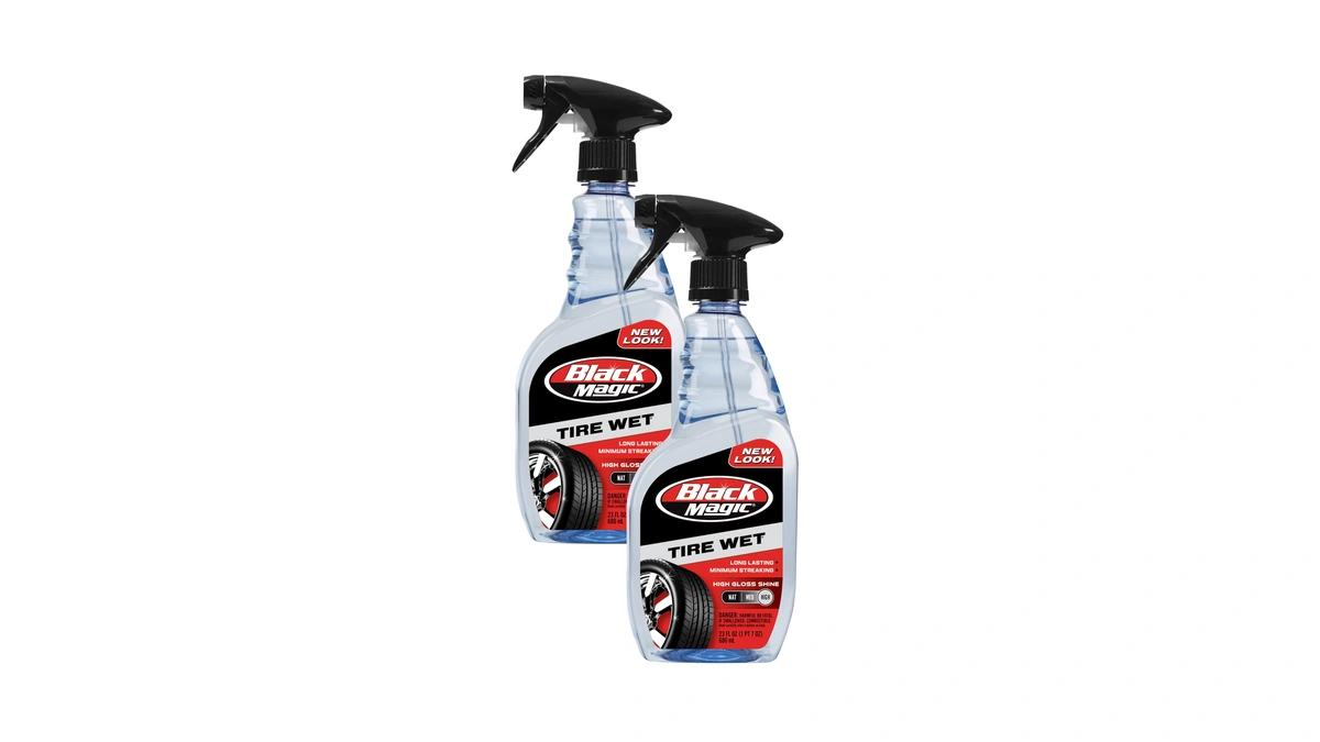 Black Magic 120217 Tire Wet, 23oz (pack Of 2) -