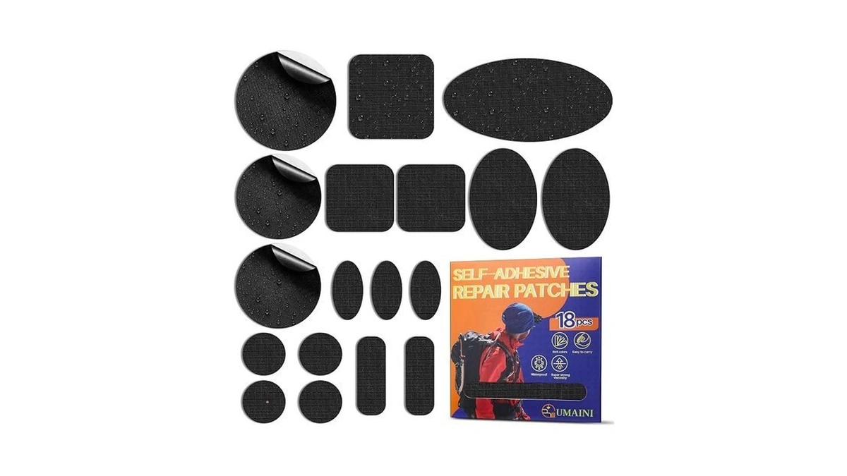 Umaini Down Jacket Repair Patch Kit, Outdoor Gear Tenacious Repair