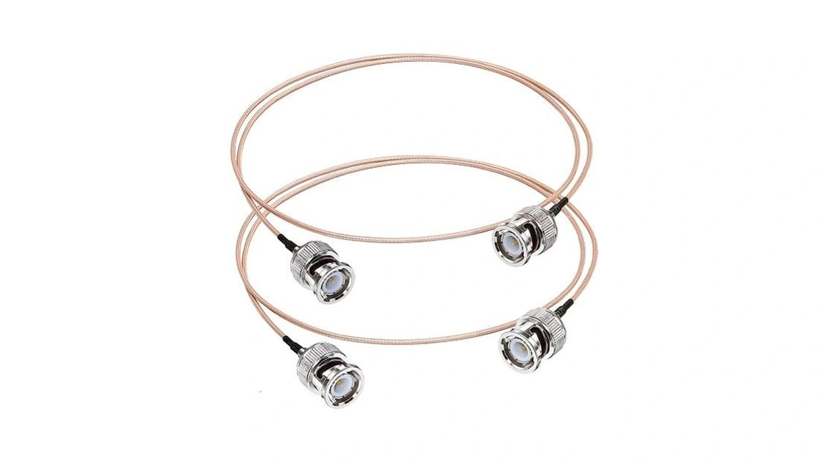 Tuolnk Rg316 Bnc Coax Cable, Low Loss Bnc Male To