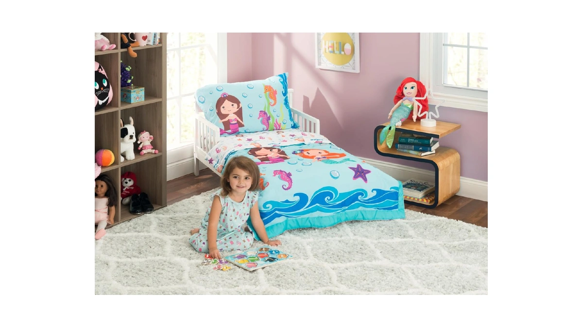 Everyday Kids Piece Toddler Bedding Set -unde...