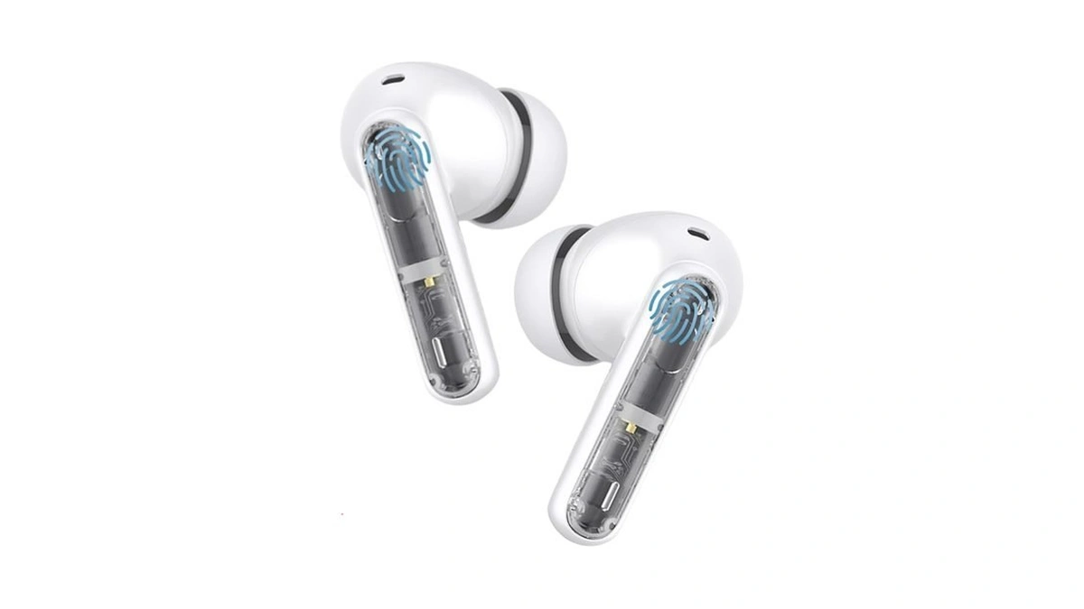 Mettomus Translucent Wireless Earbuds With Cool Case, Bluetooth Headphones Clear