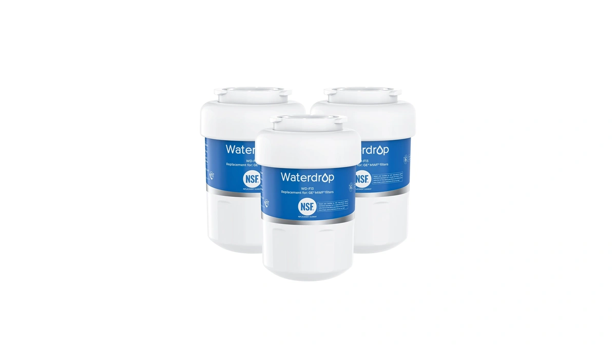 Waterdrop Wd-f13 Refrigerator Water Filter, Replacement For Ge® Mwf®, Smartwater®