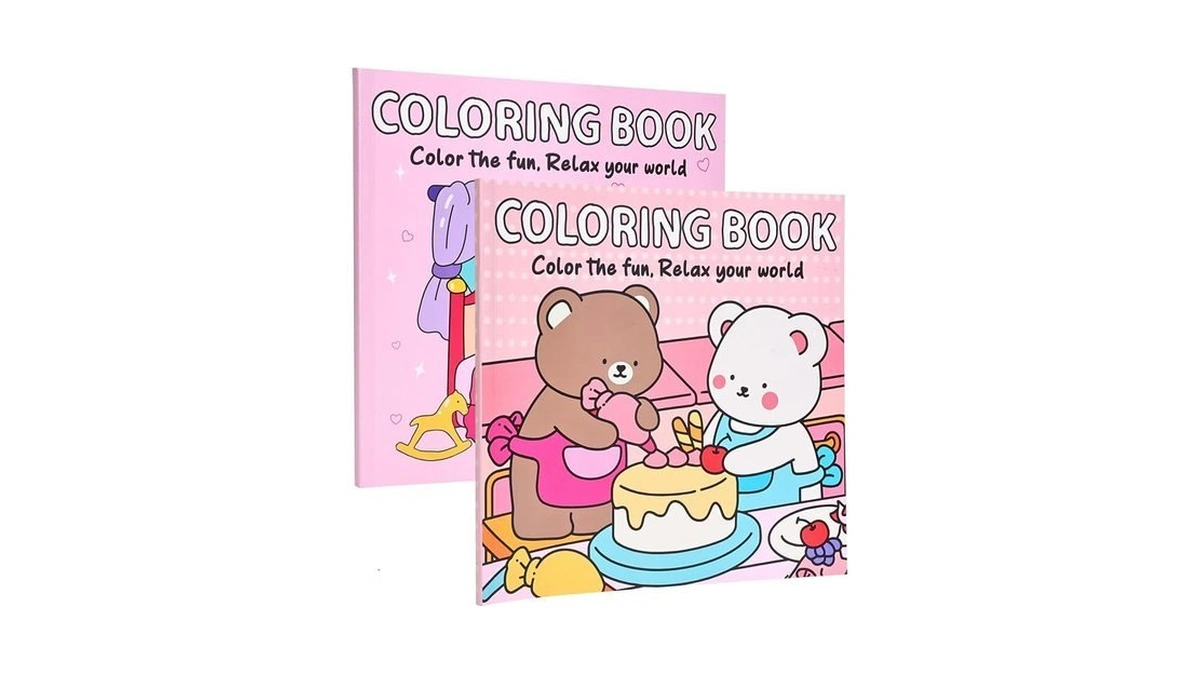 Yqwuco Coloring Book Set For Adults,cute Coloring Book For Adults